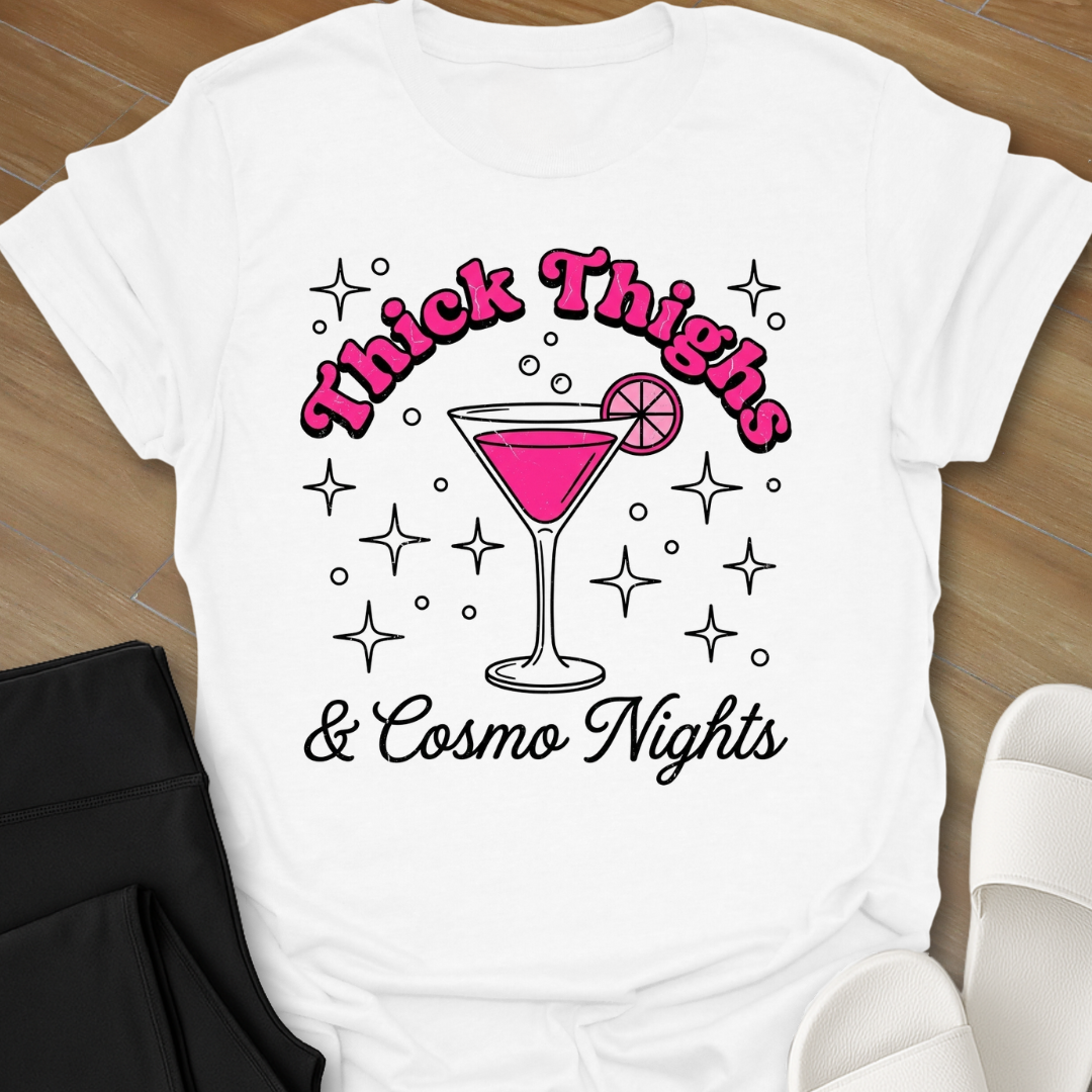 Curvy Girl Cosmo Night  T-Shirt
