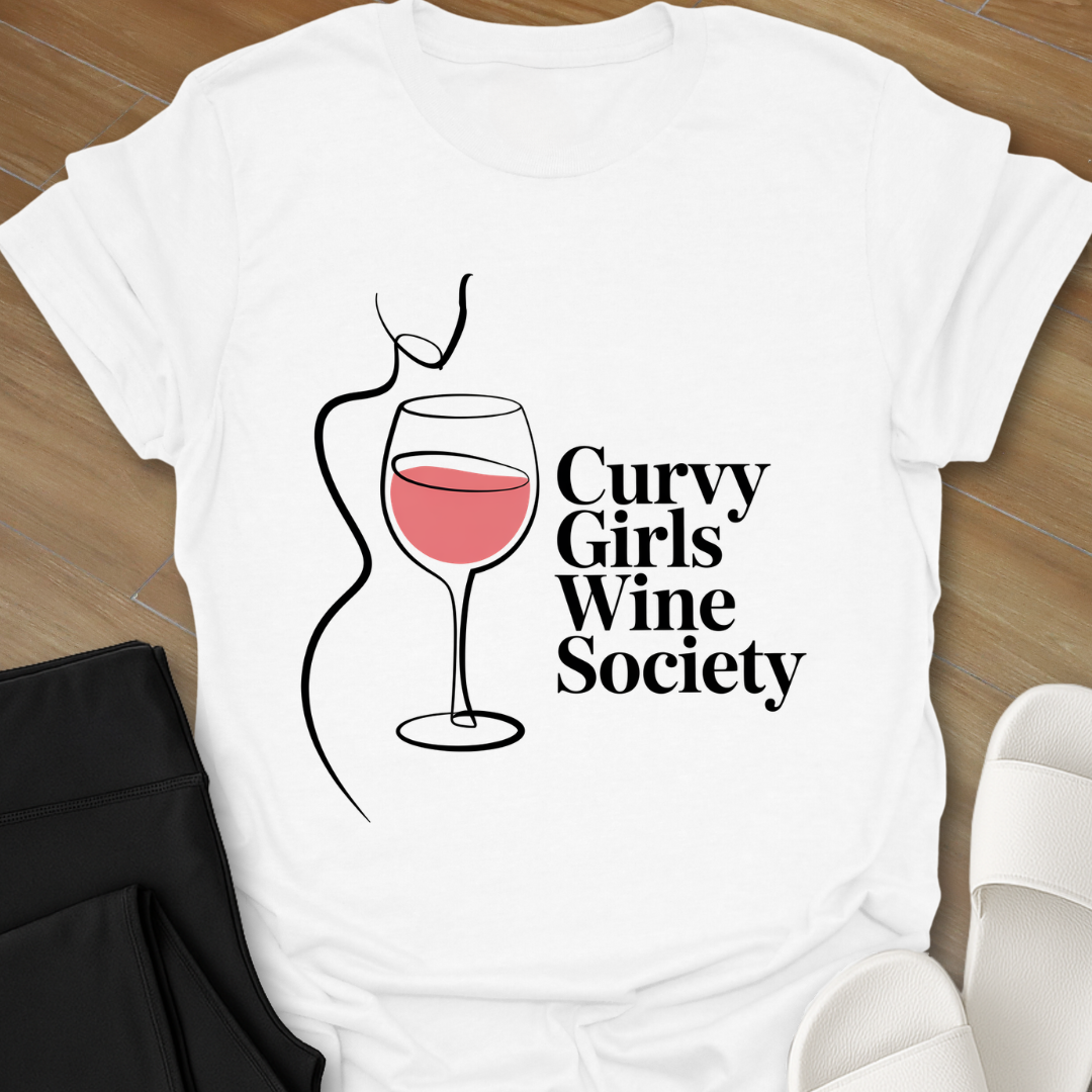 Curvy Girl Wine Society T-Shirt