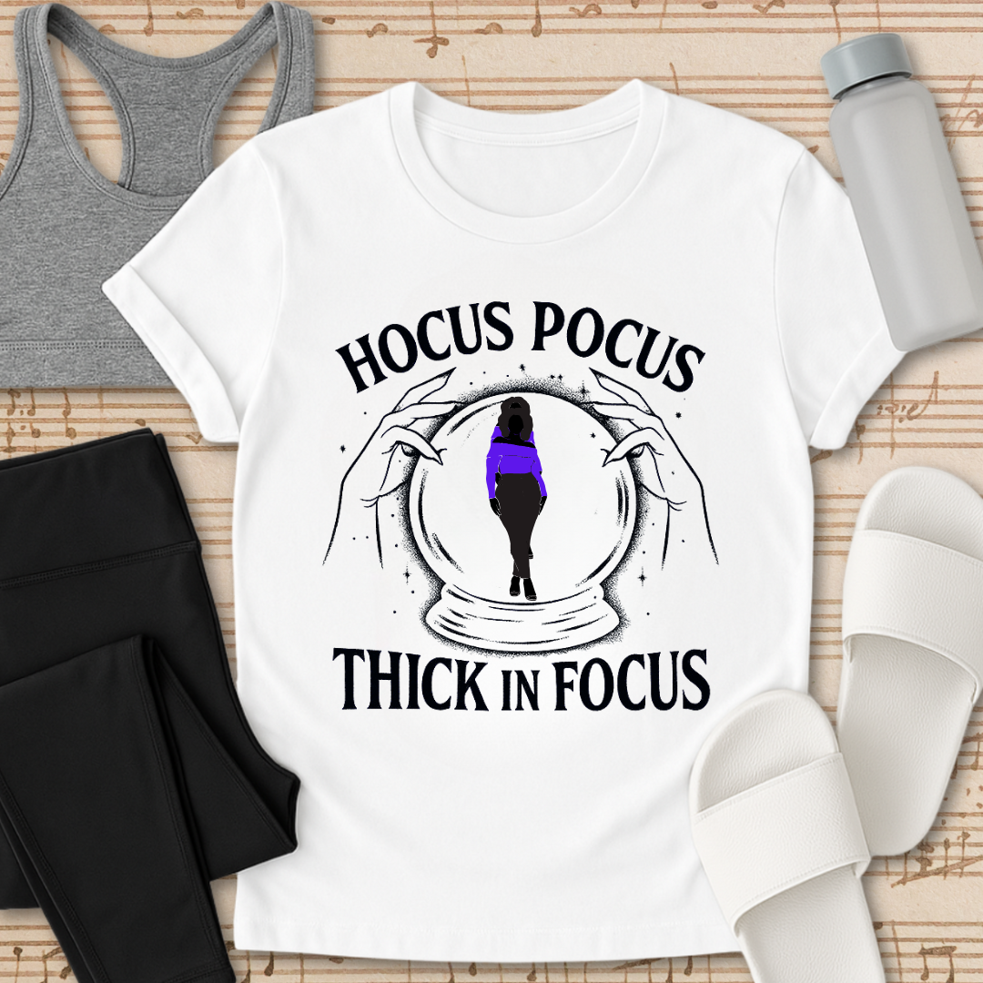 Curvy Thick And Focus T-Shirt