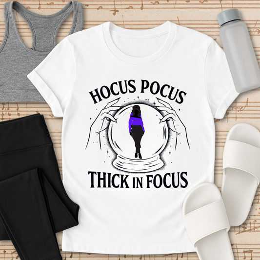 Curvy Thick And Focus T-Shirt