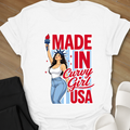 Made in Curvy Girl USA T-Shirt