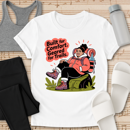 Curvy Girl Comfortable Hiker T-Shirt