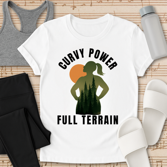 Curvy Girl Full Terrain T-Shirt