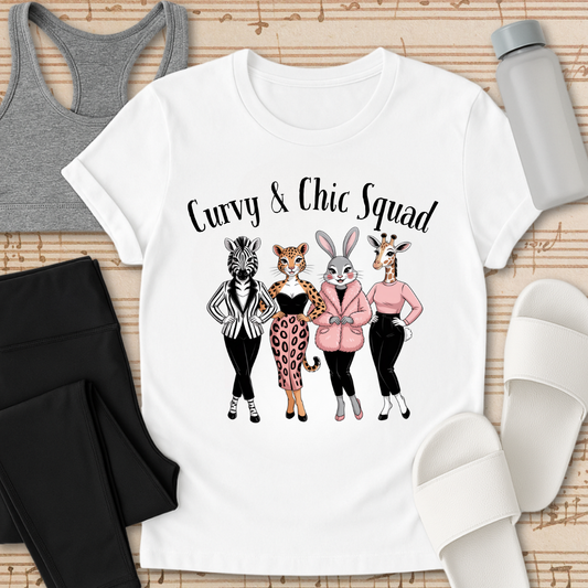 Curvy and Chic Squad T-Shirt