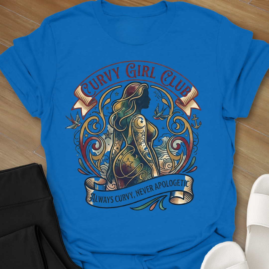 Always Curvy, Never Apologetic T-Shirt