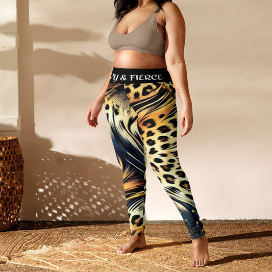 Curvy and Fierce Leggings Ciaobellatre