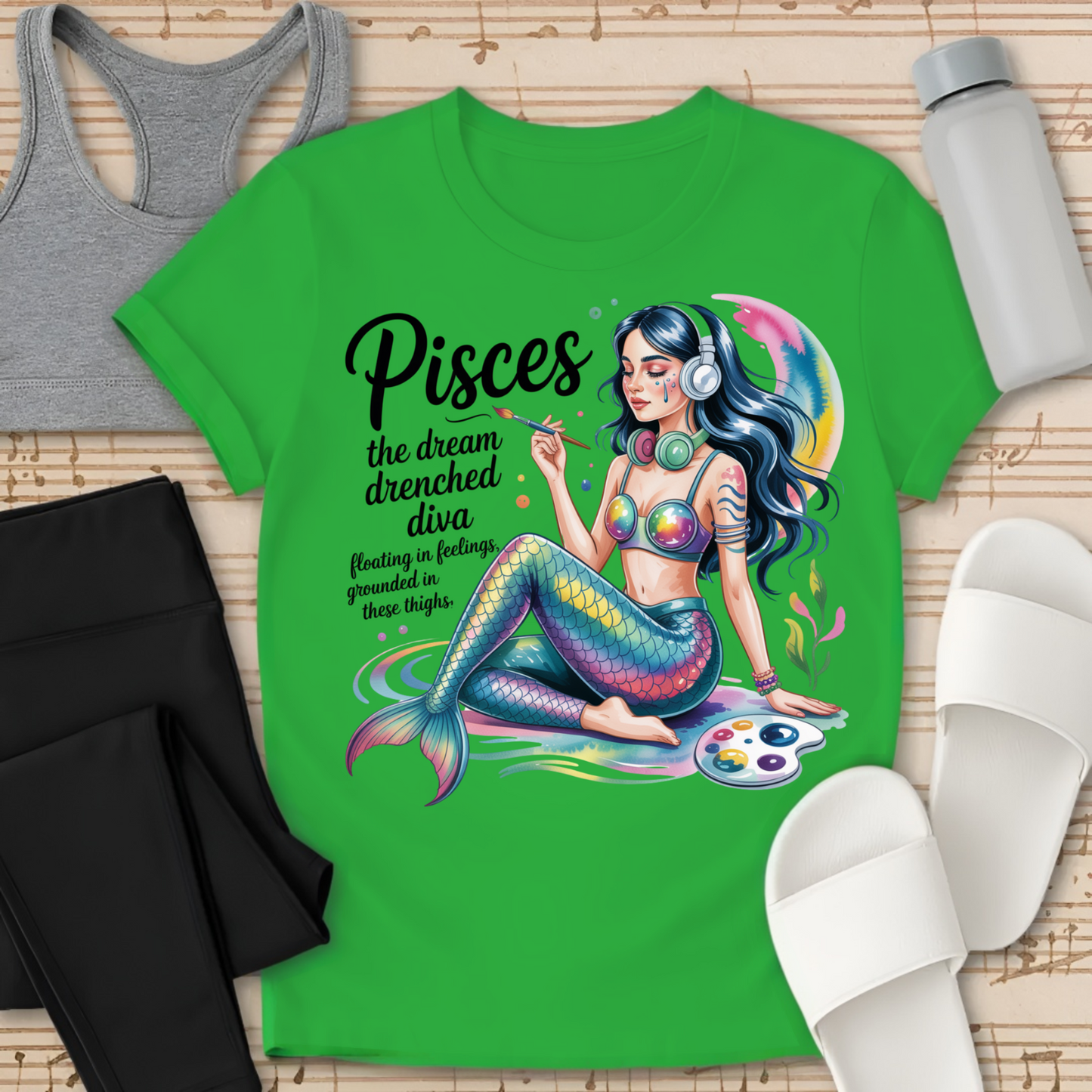 PISCES The dream drenched diva T-Shirt