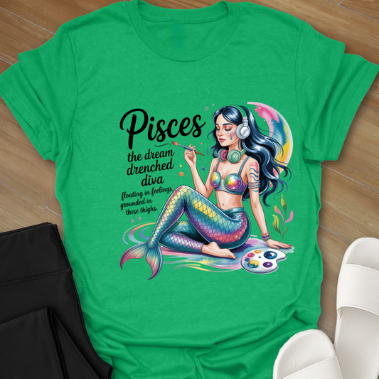 PISCES The dream drenched diva T-Shirt