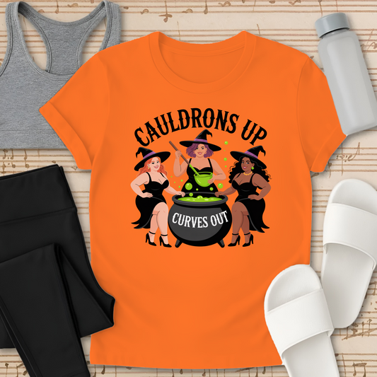 Cauldrons Up Curves Out T-Shirt