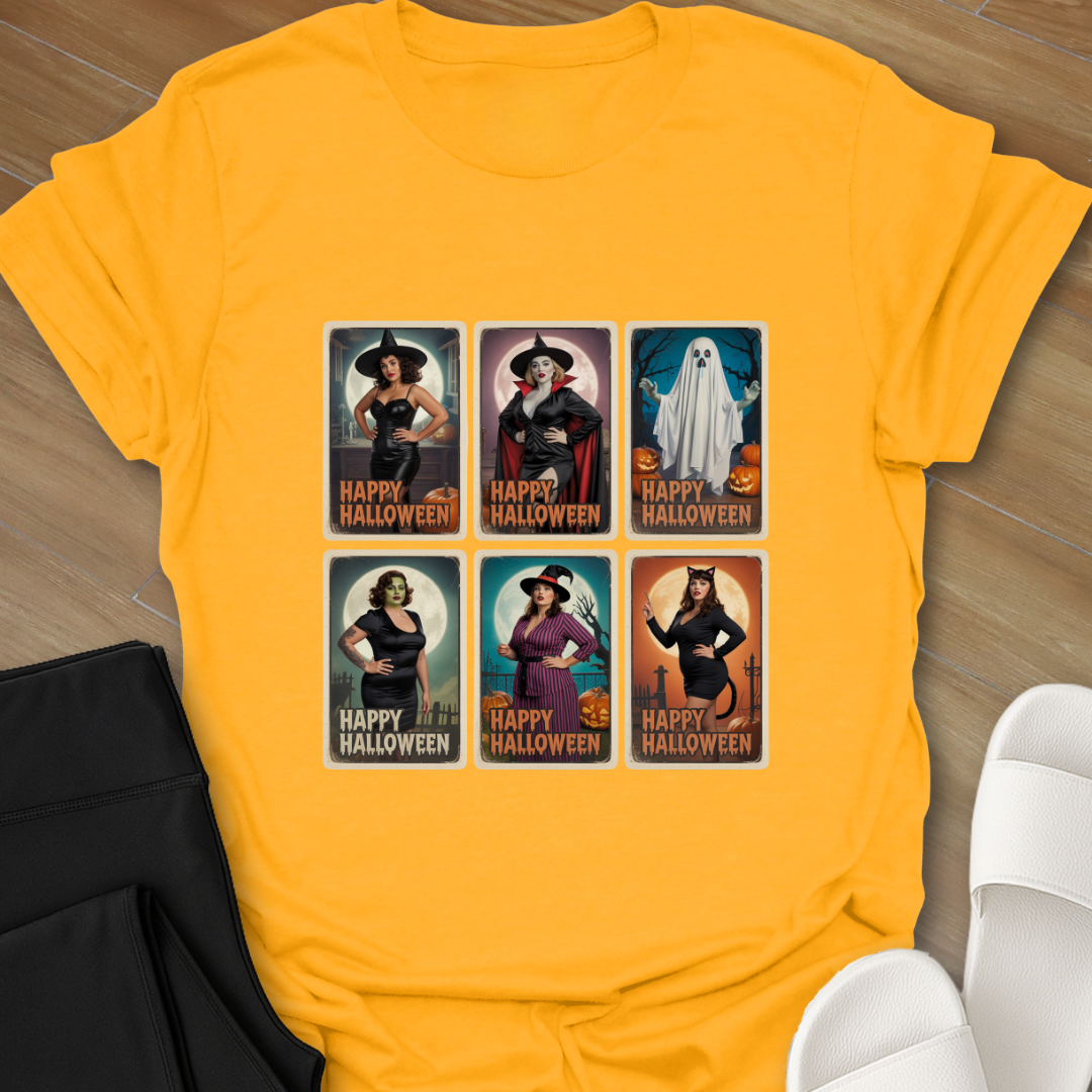 Curvy Girl Halloween T-Shirt