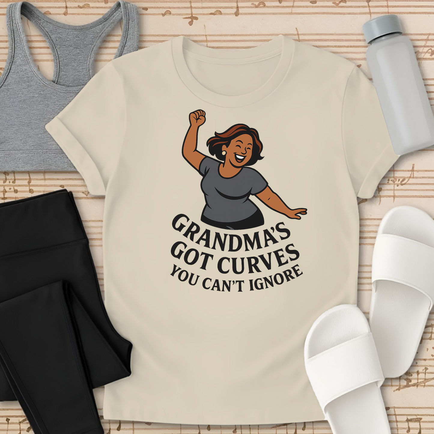 Grandma's Got Curves You Can't Ignore T-Shirt