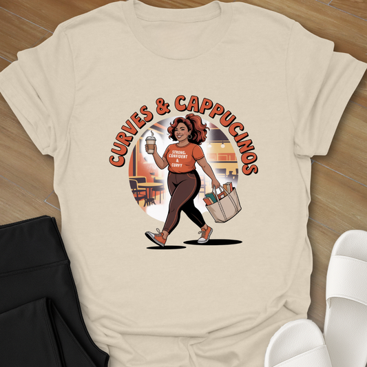 Curves and Cappucinos T-Shirt