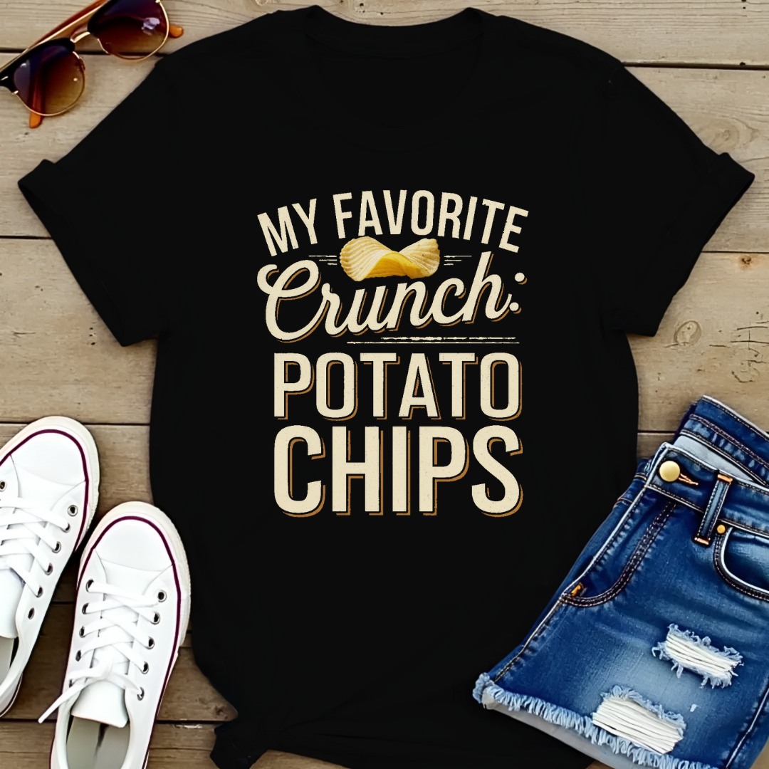 Favorite Crunch: Potato Chips T-Shirt