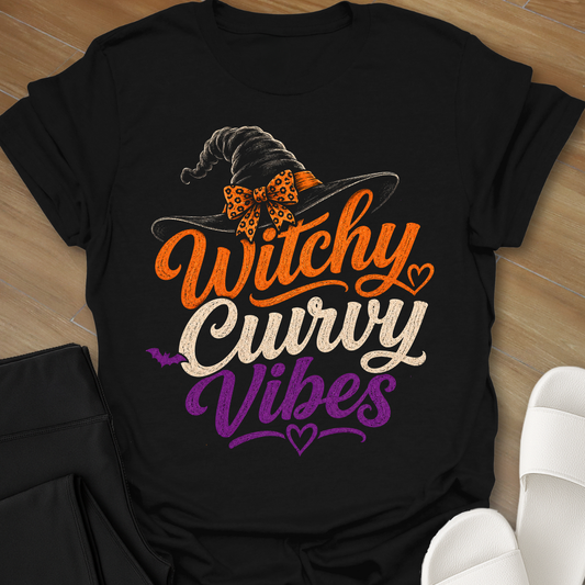 Witchy Curvy Vibes T-Shirt