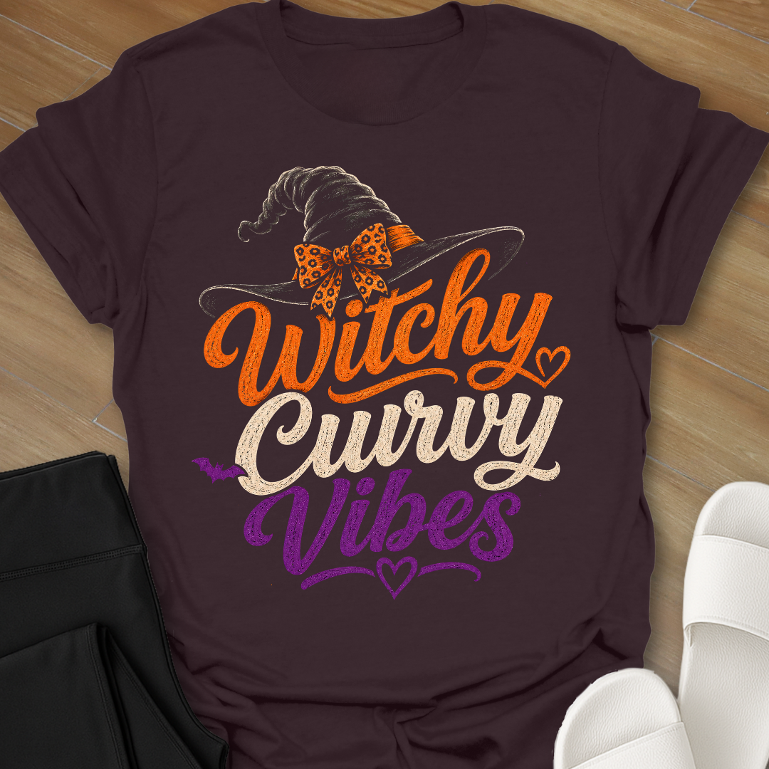 Witchy Curvy Vibes T-Shirt