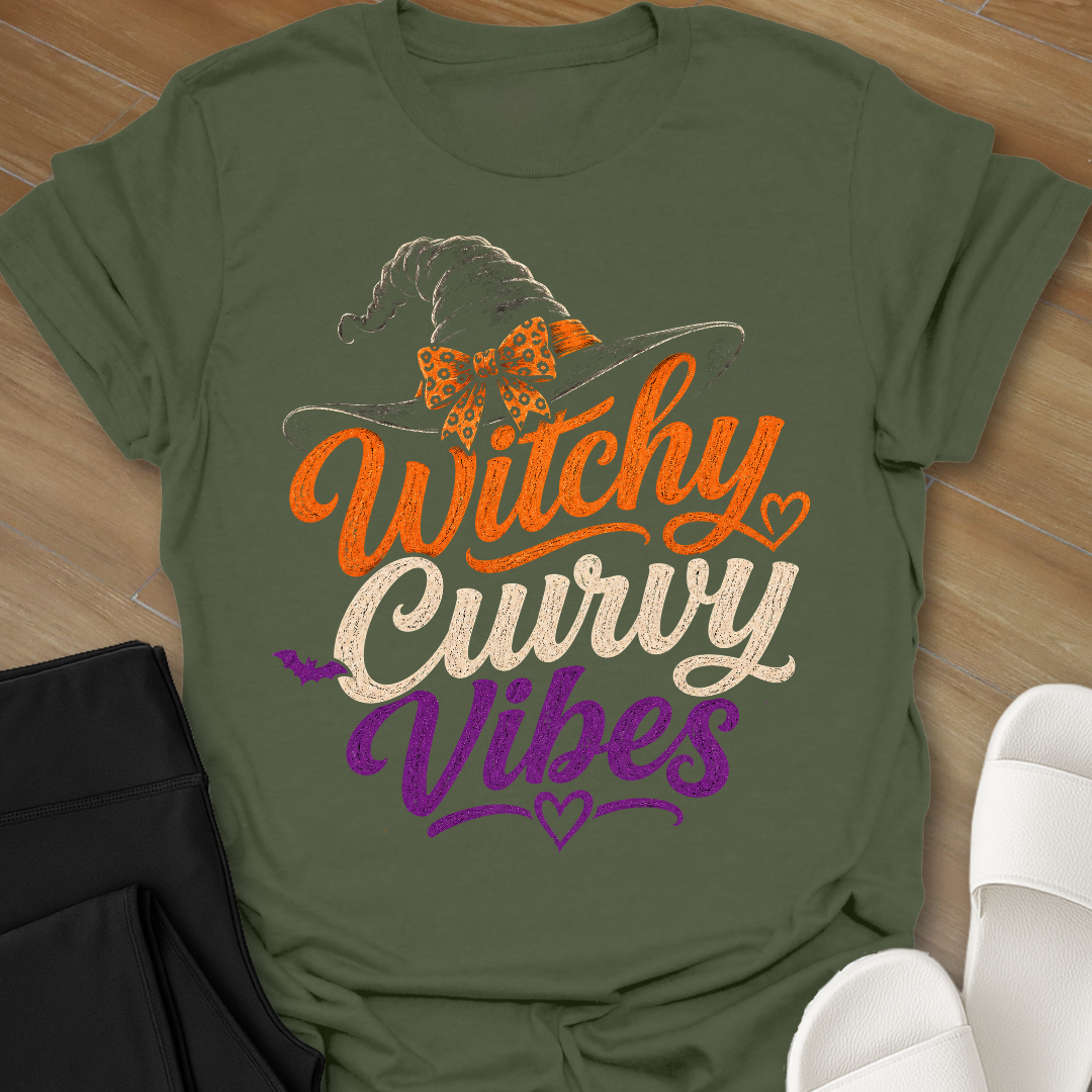 Witchy Curvy Vibes T-Shirt