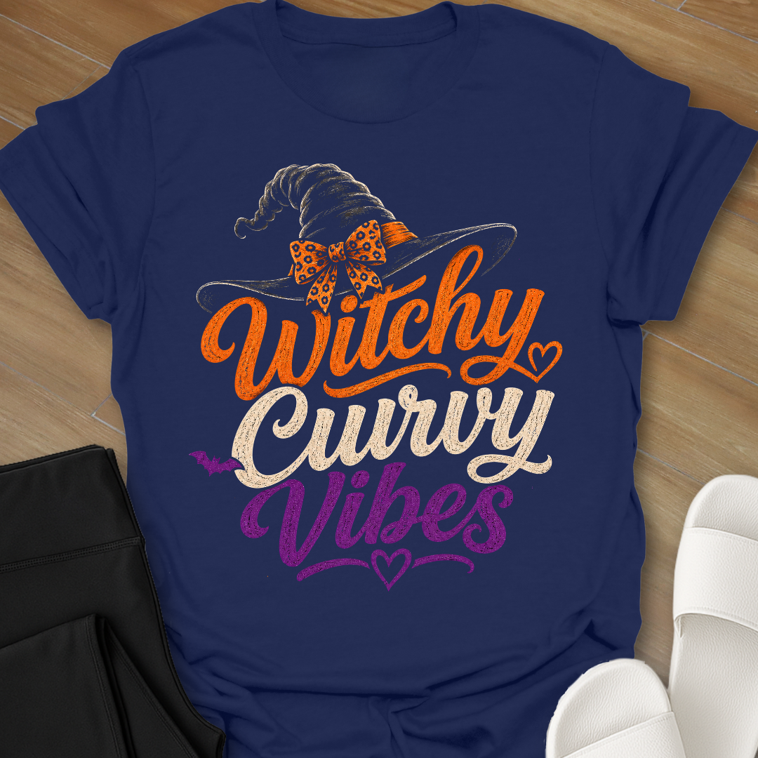 Witchy Curvy Vibes T-Shirt