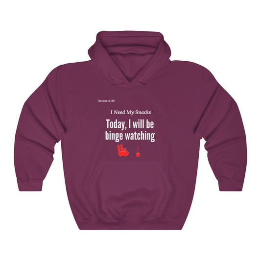 Excuse #136 Unisex Heavy Blend™ Hoodie Printify