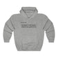 EXCUSE # 102 I'M BUILT THIS WAY HOODIE Printify