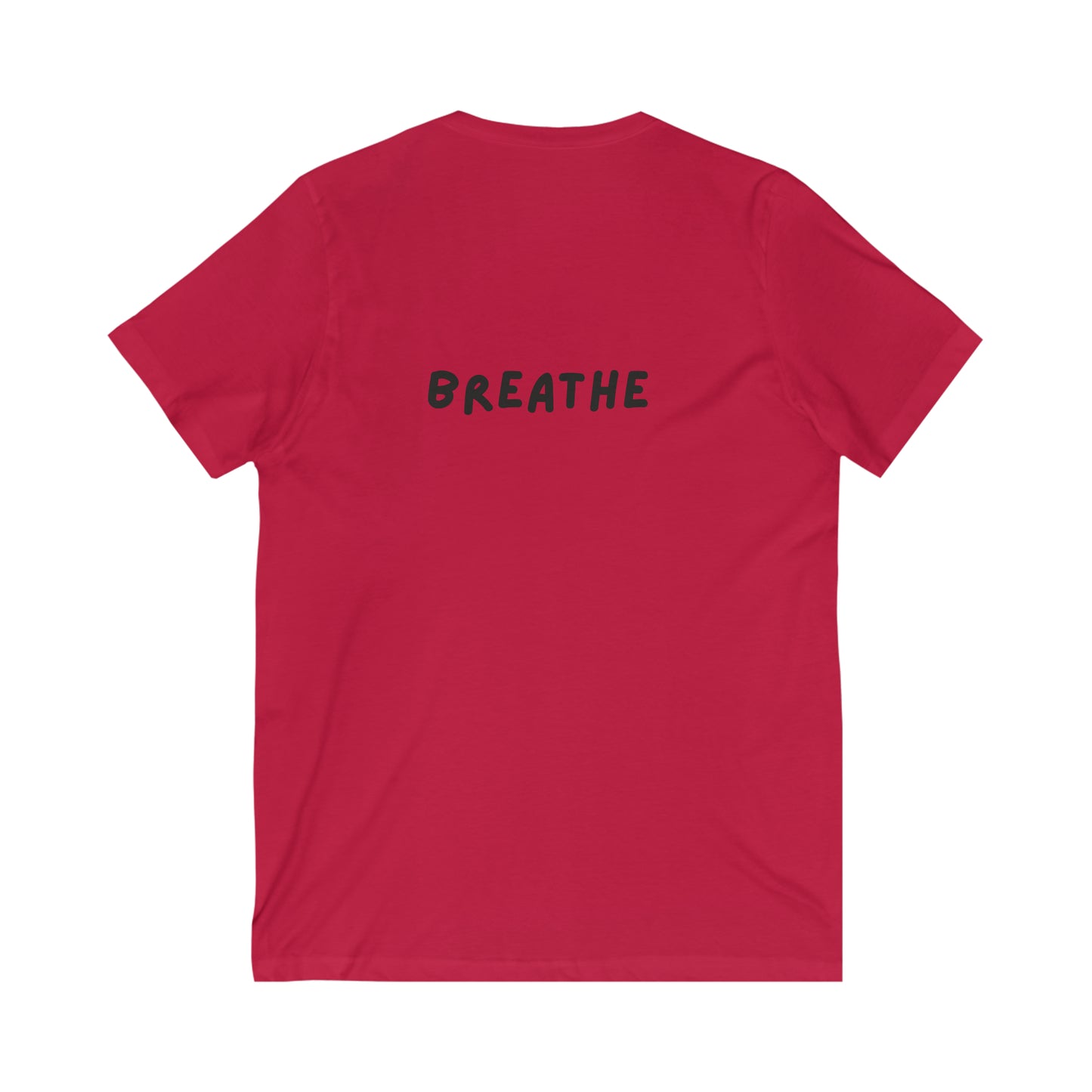 Relax And Breathe V-neck T-shirt Printify