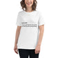 Excuse #37  T-shirt Ciaobellatre